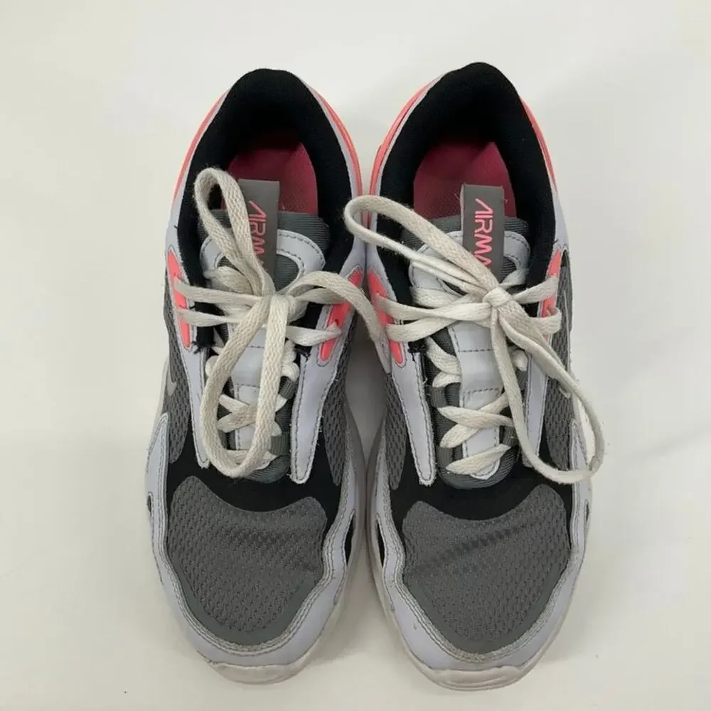Nike Air Max Bolt‎ Sneakers CW1626 003 Gray Pink Size 4.5Y EU 36.5 Athleisure
